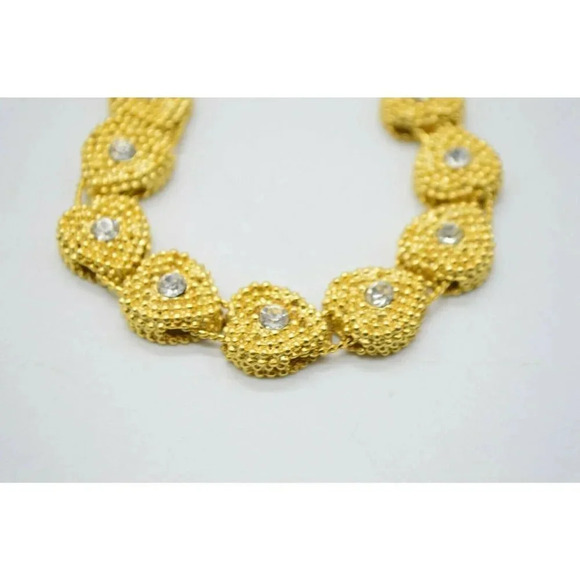 Clear Rhinestone Heart Slide Chain Link Clear Rhin - Picture 3 of 7